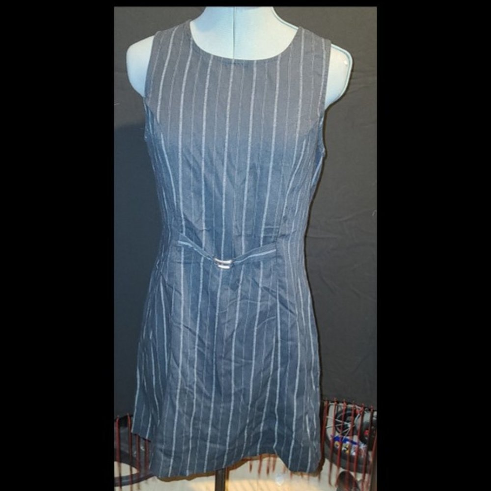Casual/Business Black Sleeveless Dress (Size 9/10)